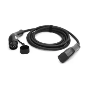 Image of Platinet EV Charging Type2 Cable 22kW Cable 5m Single or Three Phase power supply Suitable for all Electric Vehicles Black