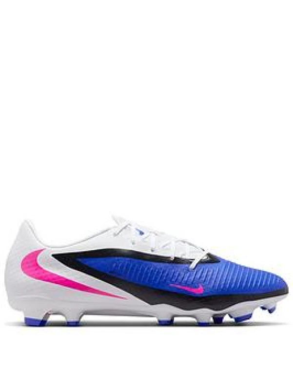 Image of Nike Phantom 6 Low Academy Adults Firm Ground Football Boots - Blue Male 12