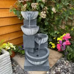 image of Eclipse 4 Bowl Mains Powered Water Feature