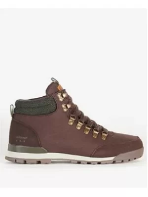 Image of Barbour Heddon Boots, Dark Brown, Size 11, Men