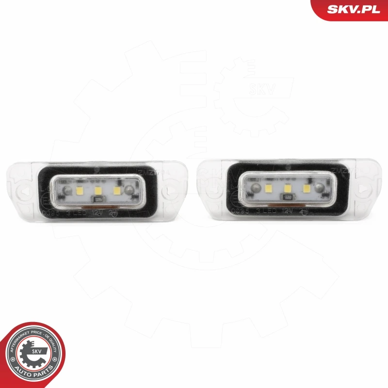 Image of ESEN SKV Number plate light ESEN SKV 72SKV535