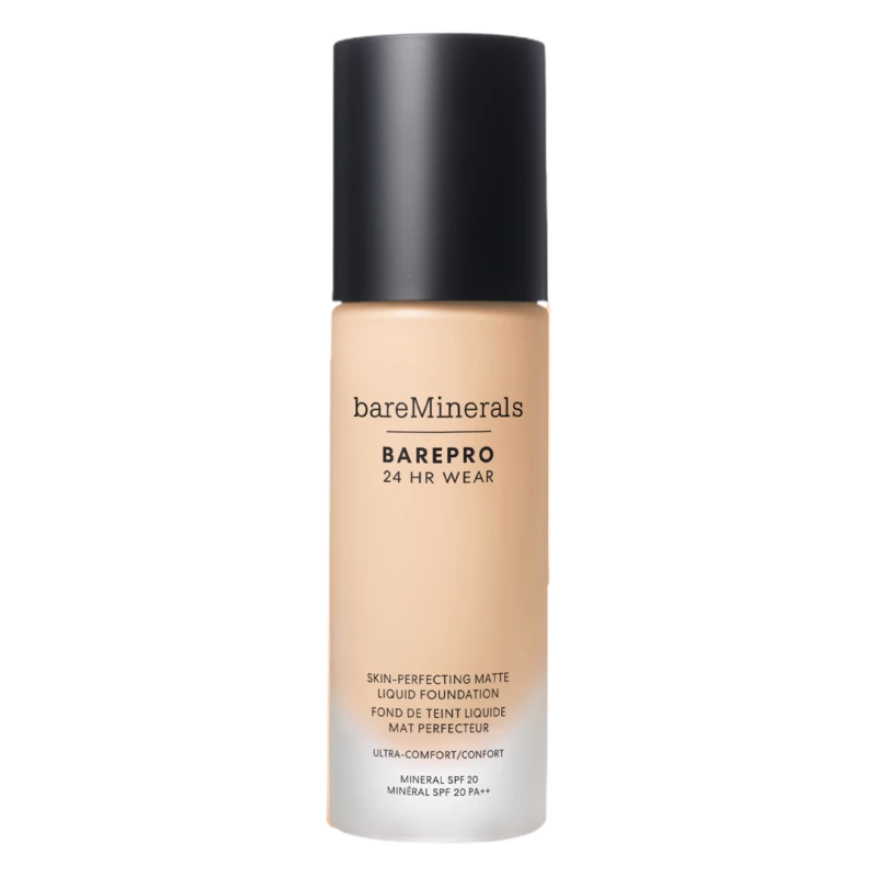 Image of bareMinerals BarePro 24HR Wear Skin-Perfecting Matte Liquid Foundation SPF20 30ml 10 - Fair Warm