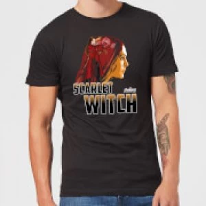 Image of Avengers Scarlet Witch Mens T-Shirt - Black