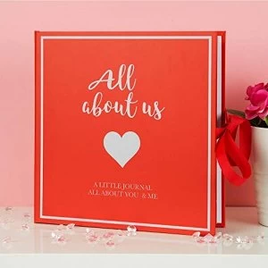 Image of True Valentine All About Us Keepsake Journal