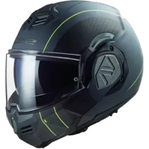 Image of LS2 FF906 Advant Cooper Matt Titanium Black Modular Helmet 3XL