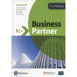 Image of Business Partner B1+ Coursebook and Basic MyEnglishLab Pack Mixed media product 2018