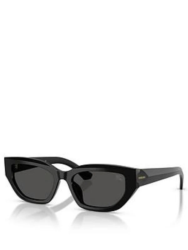 Image of Burberry Irregular Sunglasses- Black WKA1L Female