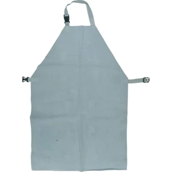 Image of Chrome/Leather Apron B&S24X36' Grey - Kennedy