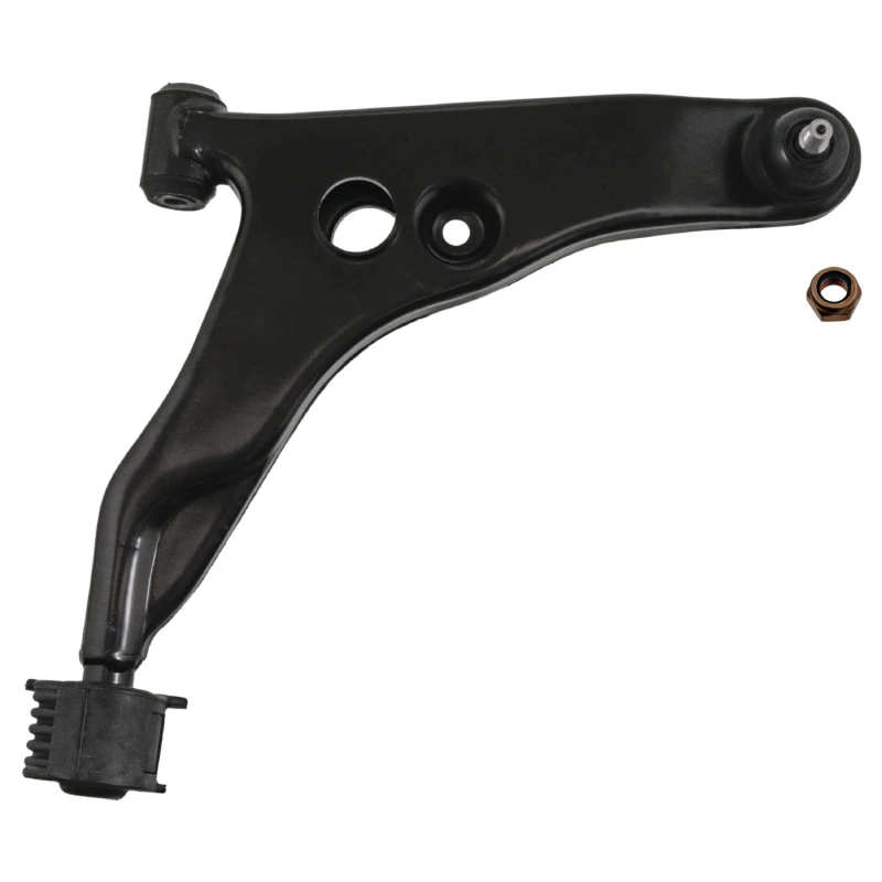 Image of FEBI BILSTEIN 41238 Suspension arm Control Arm, Sheet Steel, Front Axle Right, with ball joint, with lock nut Sheet Steel Track Control Arm (273)