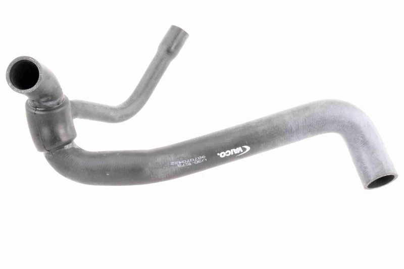 Image of VAICO V30-1573 Radiator Hose Q+, original equipment manufacturer quality, Rubber with fabric lining, Lower Rubber with fabric lining Radiator Hose (47