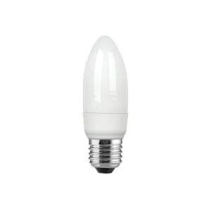 Image of Tungsram 9W T2 Heliax E27 Candle Screw Fluores 405lm EEC A Extra