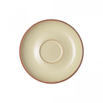 Image of Denby Fire Yellow Saucer