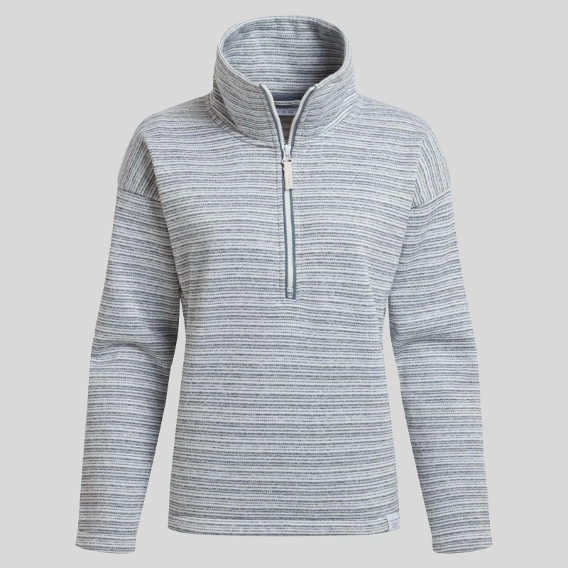 Image of Craghoppers Daisy' Lightweight Half Zip Fleece Light Grey
