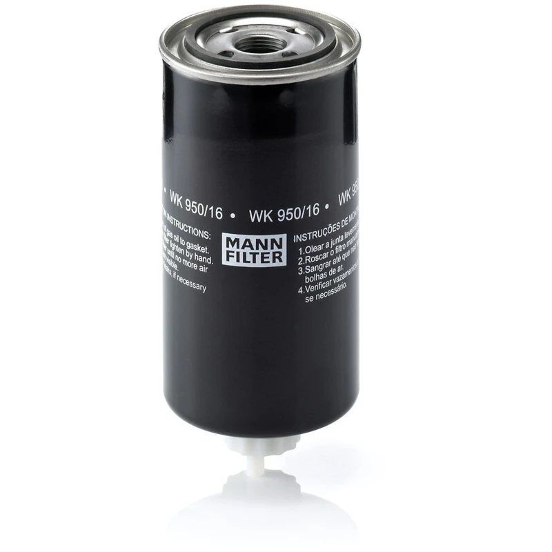 Image of MANN-FILTER WK 950/16 Fuel Filter Spin-on Filter Fuel filter (9)