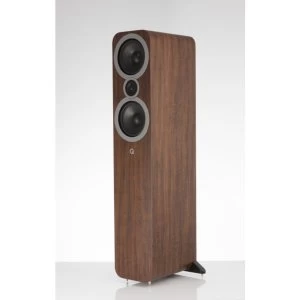 image of Q Acoustics 3050I ENGLISH WALNUT 2 way reflex Floorstanding Speakers in English Walnut