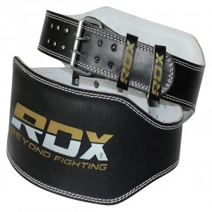 Image of RDX Medium Weight Lifting Padded Belt - Black
