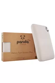 image of Panda Memory Foam Bamboo Toddler Pillow