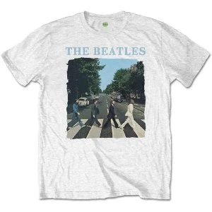 Image of The Beatles - Abbey Road & Logo Kids 1 - 2 Years T-Shirt - White