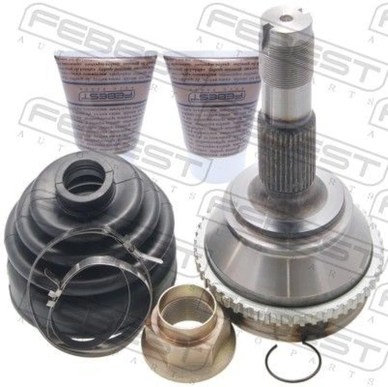 Image of FEBEST 2810-DRUSA54 Joint, drive shaft Wheel Side, with ABS sensor ring Joint,drive shaft (236)