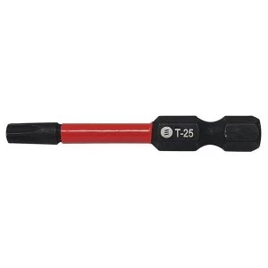 Image of ForgeFix ForgeFast TORX Compatible Impact Bit TX10 x 25mm (Card 2)