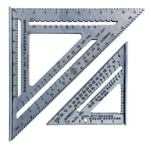 Image of Swanson 2 Piece Carpenters Speed Square Imperial
