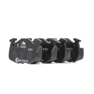 Image of ATE Brake pad set excl. wear warning contact 13.0460-3962.2 Brake pads,Brake pad set, disc brake PEUGEOT,CITROEN,106 II Schragheck (1A_, 1C_)
