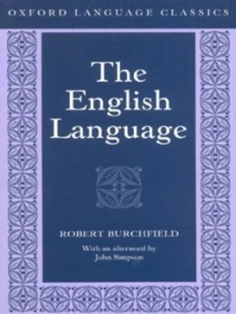 Image of The English Language by R. W Burchfield Book