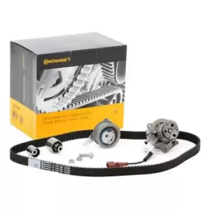 image of CONTITECH Water Pump + Timing Belt Kit VW,AUDI,SKODA CT1168WP1 038109454A,03L109244D,03L109244G 04L109119A,04L109119D,04L109243B,04L109243C,04L121011