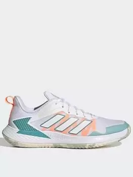 Image of adidas Defiant Speed Tennis Shoes, White, Size 5, Women
