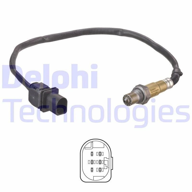 Image of DELPHI Lambda sensor DELPHI ES21236-12B1