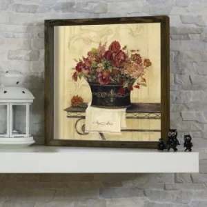 Image of KZM443 Multicolor Decorative Framed MDF Painting