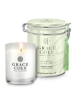 image of Grace Cole Signature Grapefruit, Lime & Mint Fragrant Candle