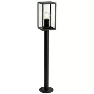 Image of Luminosa Lighting - Tall Bollard Post, 1 x E27, IP54, Graphite Black