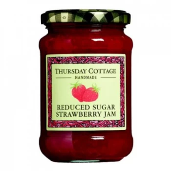 Image of Thursday Cottage Reduced Sugar Strawberry Jam - 315g