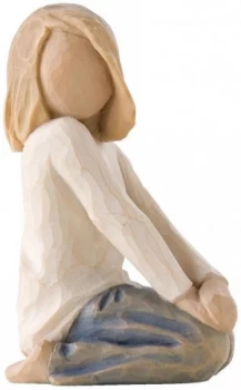 image of Willow Tree Joyful Child Figurine.