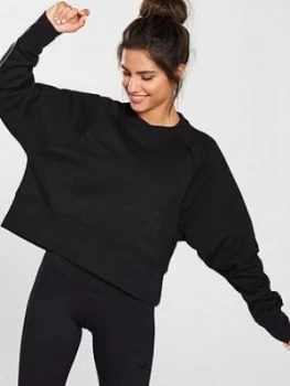 Image of Nike Training Versa Crew Sweat Black Size XXL Women