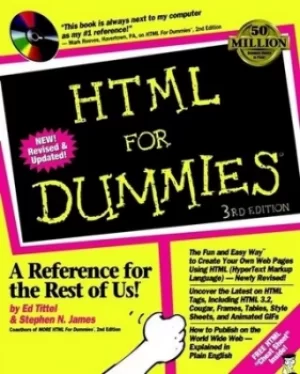 Image of HTML for dummies by Ed Tittel