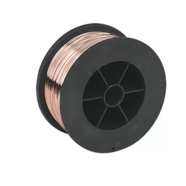 Image of Genuine SEALEY MIG/7K06 Mild Steel MIG Wire 0.7kg 0.6mm A18 Grade