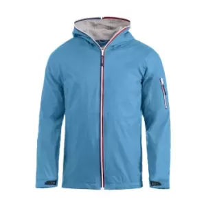 Image of Clique Mens Seabrook Hooded Jacket (XXL) (Sky Blue)