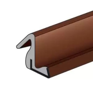Image of Trend Aqua 21 Weatherseal Strip Brown 10m
