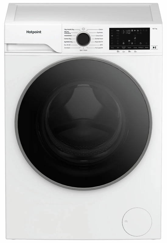 Image of Hotpoint Hotpoint HBD1781ANTISTAINUK 10KG/7KG 1400 Spin Washer Dryer - White