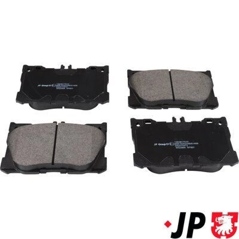 Image of JP GROUP Brake pad set JP GROUP 1363617510