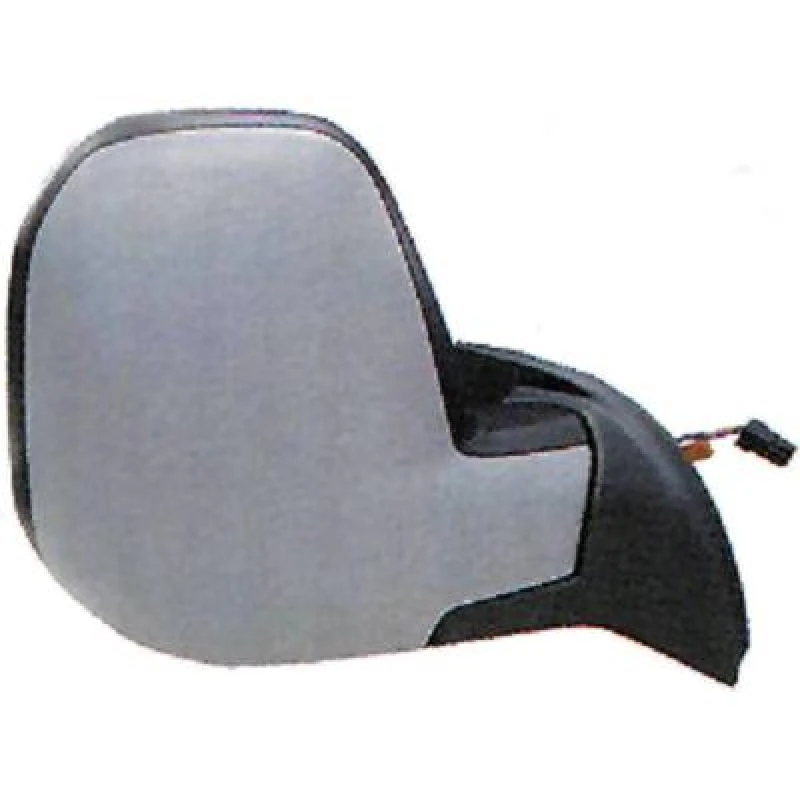 Image of DIEDERICHS 4013726 Wing mirror Right, Complete Mirror, primed, with two plugs Outside Mirror (50)