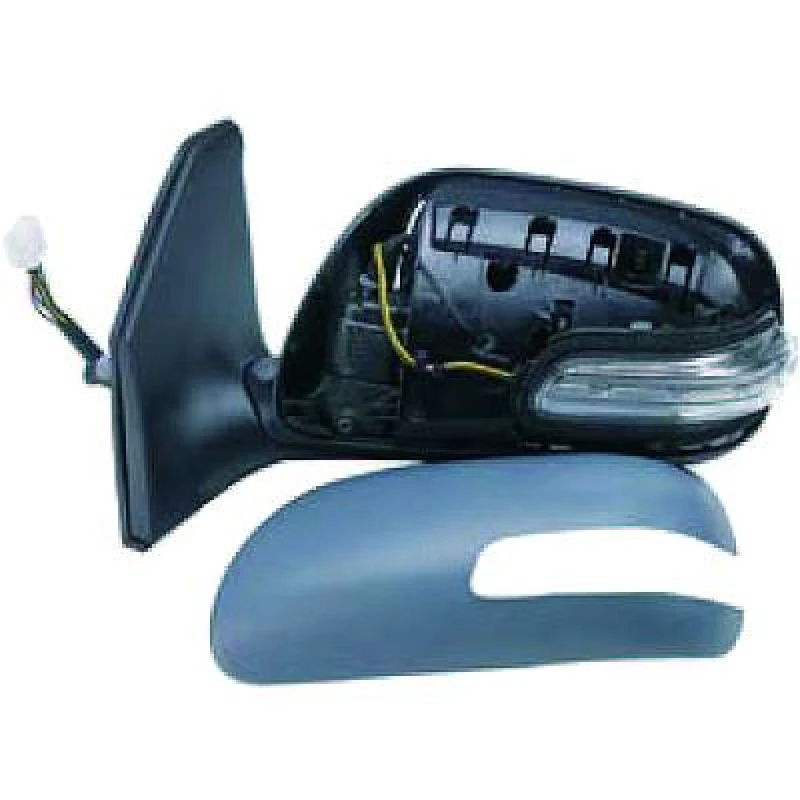 Image of DIEDERICHS 6624525 Wing mirror Left, Complete Mirror, primed Outside Mirror (50)