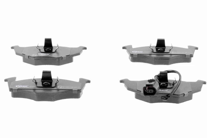 Image of VAICO V10-8133-1 Brake pad set Front Axle, incl. wear warning contact Brake Pad Set,disc brake (402)