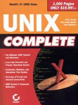 Image of Unix Complete by Peter Dyson Paperback