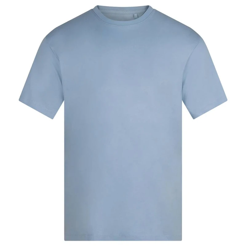 Image of Anthem Mens Midweight T-Shirt in Light Blue Size: Large Light Blue Male L