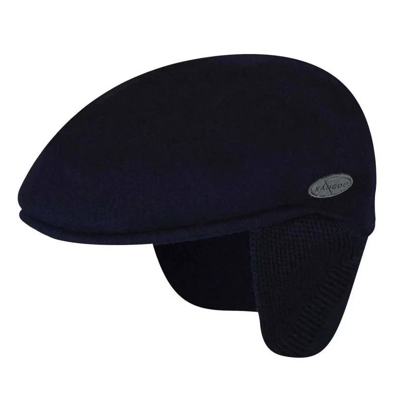 Image of Kangol Beret Kangol Wool 504 Earlap Bleu Unisex S