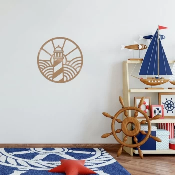 Image of Beacon - Copper Copper Decorative Metal Wall Accessory
