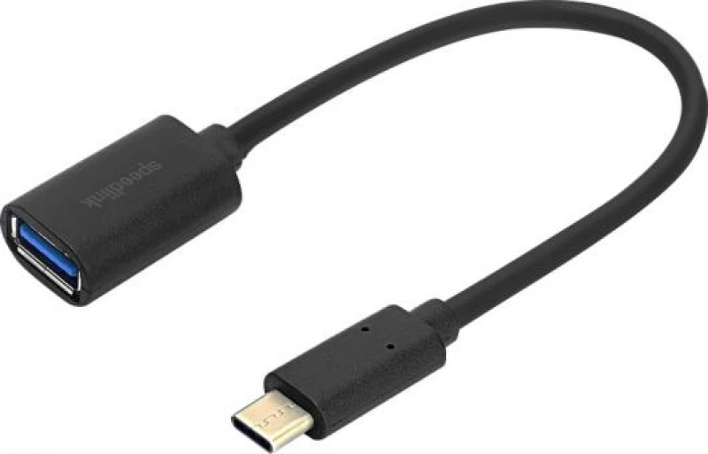 Image of SPEEDLINK SL-180008-BK USB cable 0.15 m USB C USB A Black